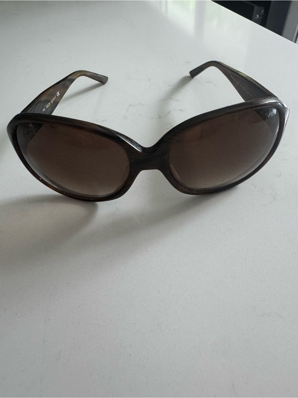 kate spade Brown Oversized Women's Sunglasses